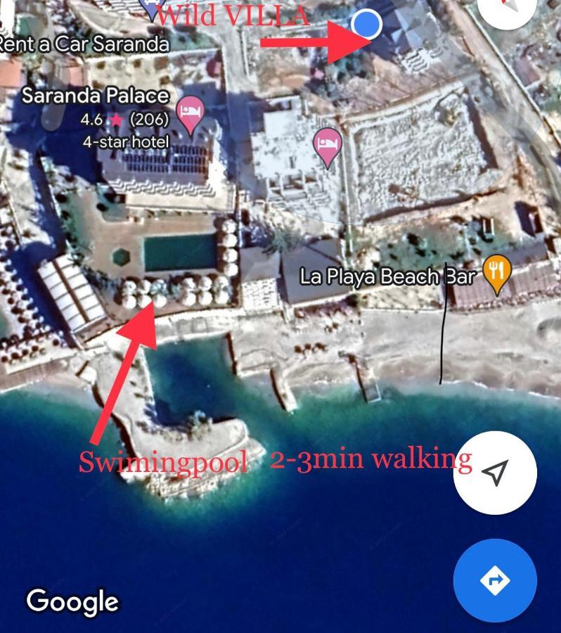 Wild Villa Apartments Sarandë Dış mekan fotoğraf